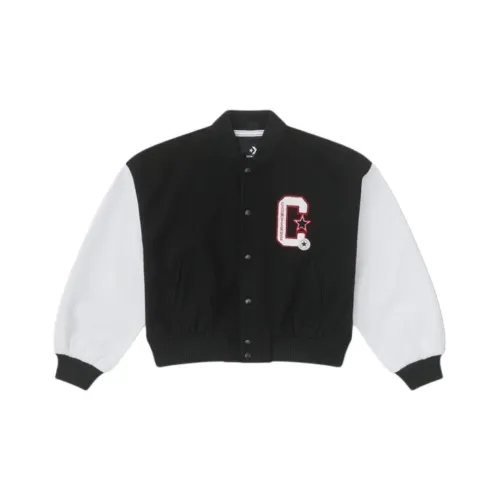 Converse Baseball Jacket Women's Black