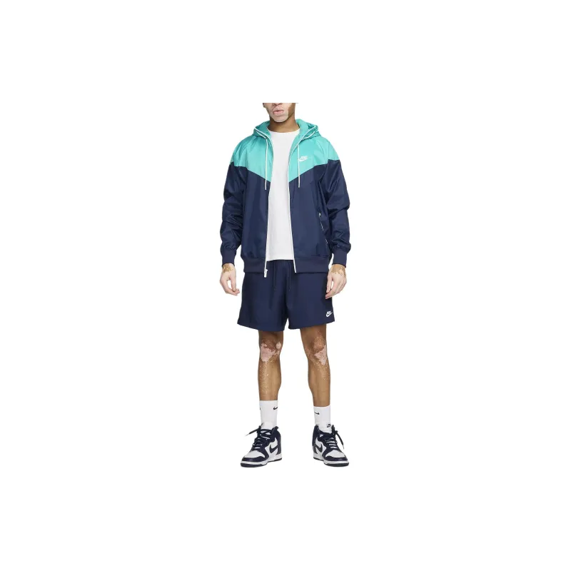 Nike Sportswear Windrunner Jackets Coats Men's Marine Blue-1