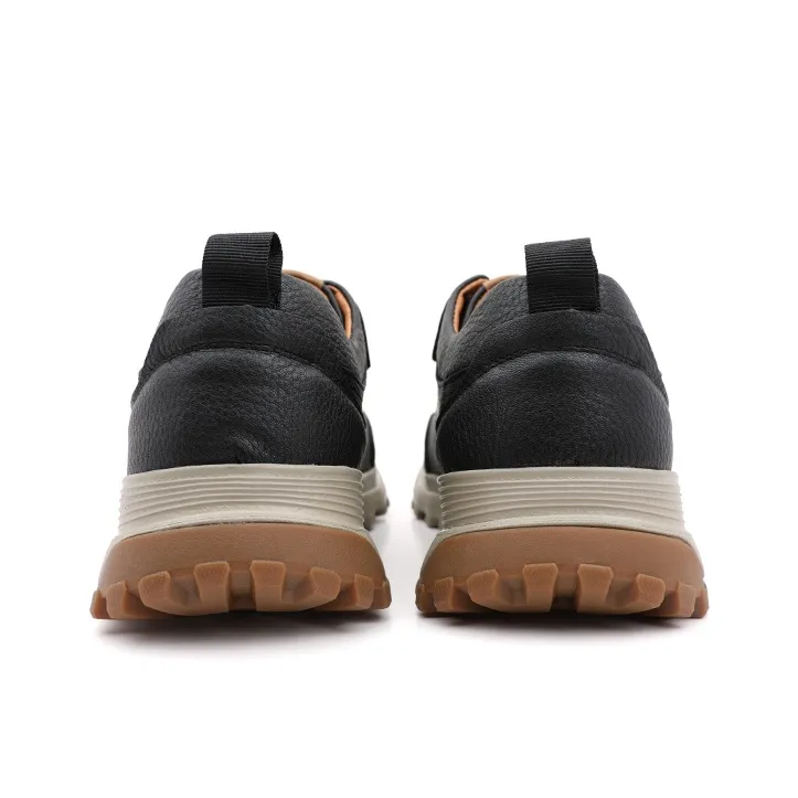 HANG TEN Slip Resistant Low Top Casual Shoes Men's Black-2