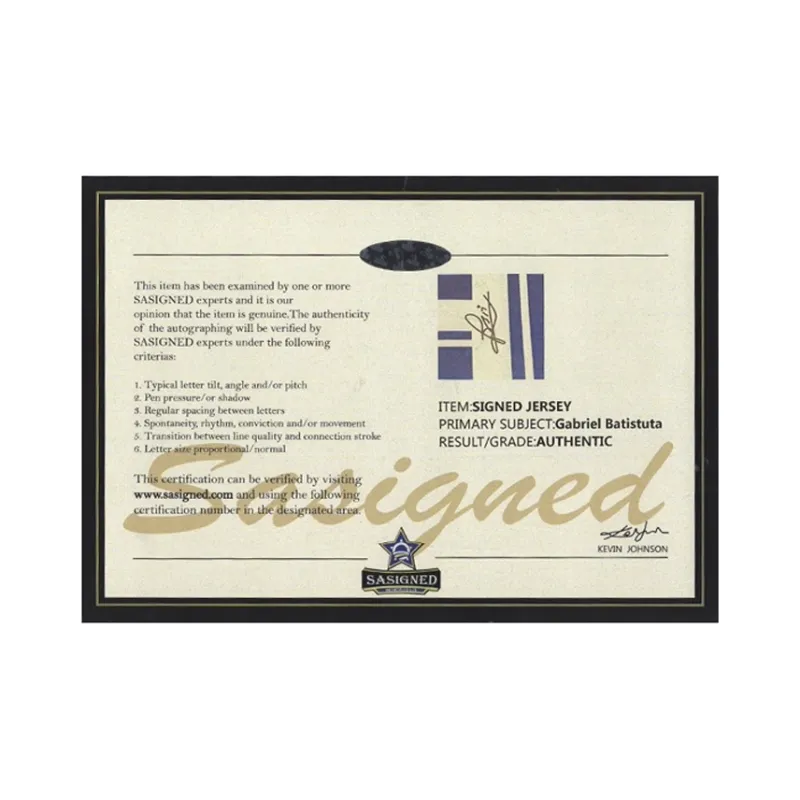 Three For Florence Team Jersey Includes SA Certificate Framed-4