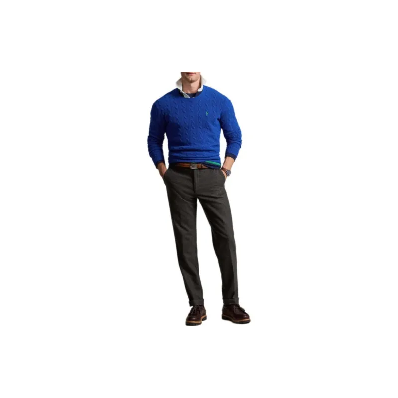 Polo Ralph Lauren Pony Embroidered Cable Knit Jumper-1
