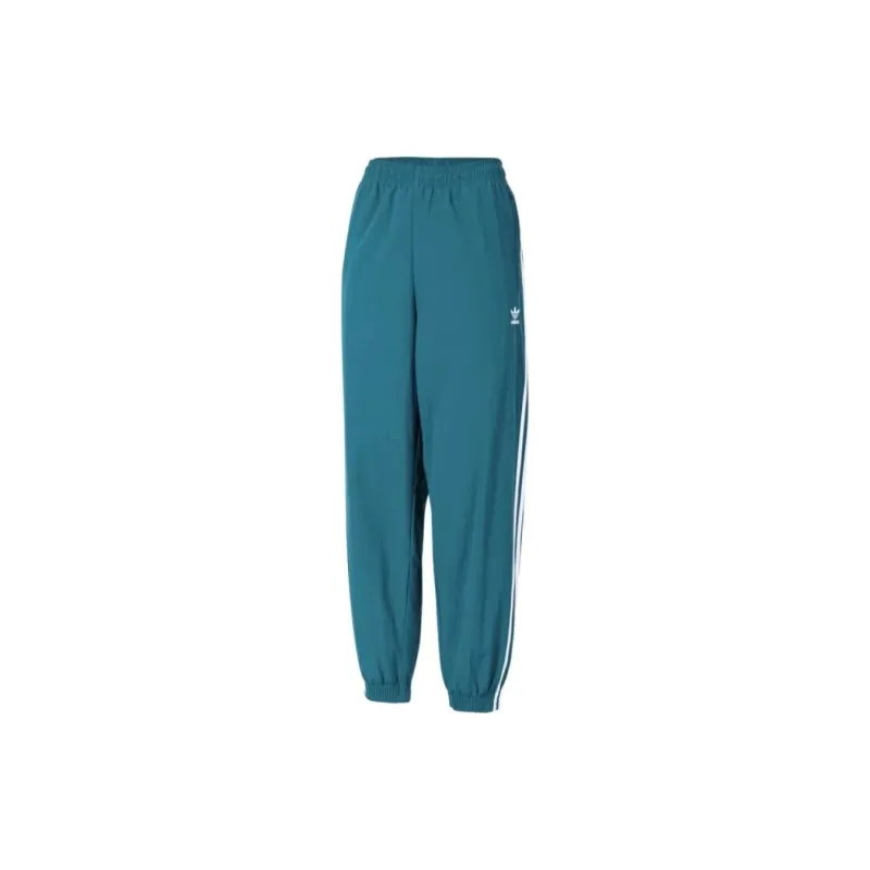 Adidas Knitted Sports Pants Men's Blue-1