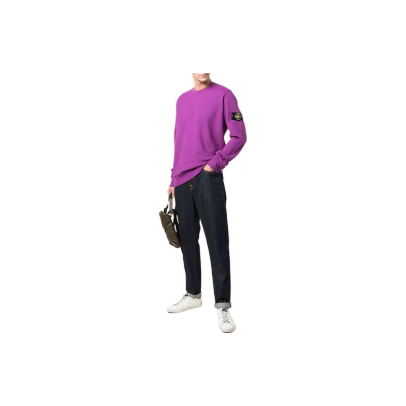 STONE ISLAND Sweatshirt Men's Purple-1