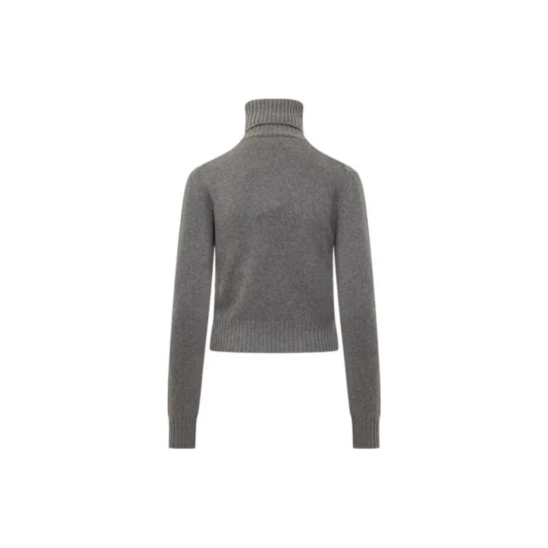 AMIPARIS Paris Ami De Coeur Turtleneck Knitted Jumper-1