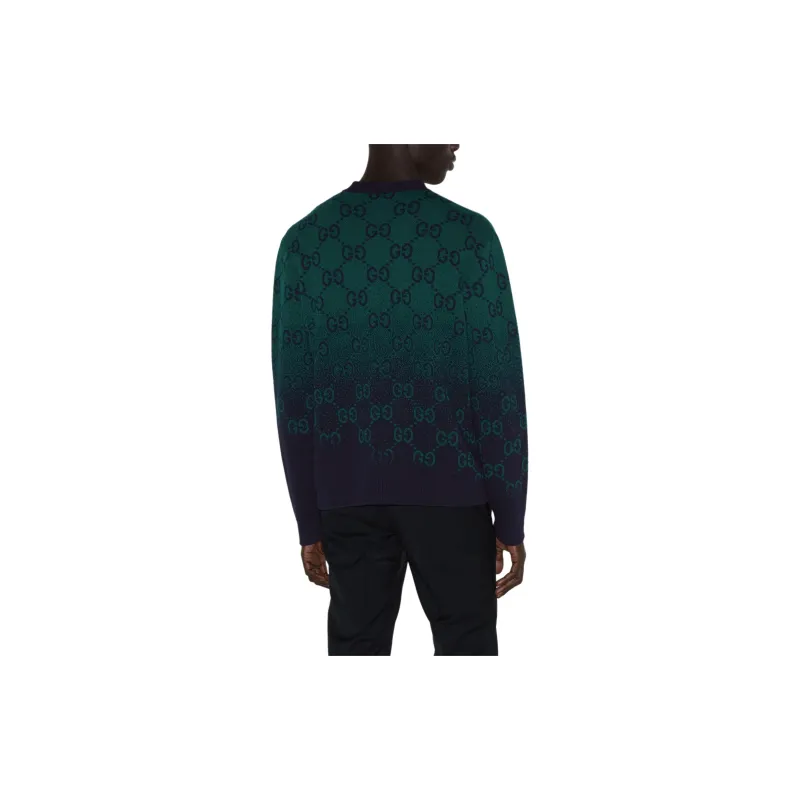 GUCCI Degrade Jacquard Cardigan-3