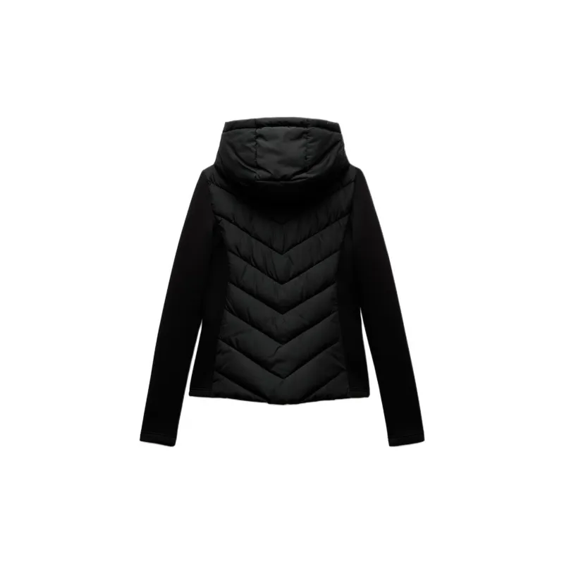 ZARA Puffer Jacket Women's Black-1