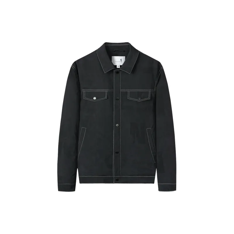 Dance With Wolves Jackets Coats Men's Black-2