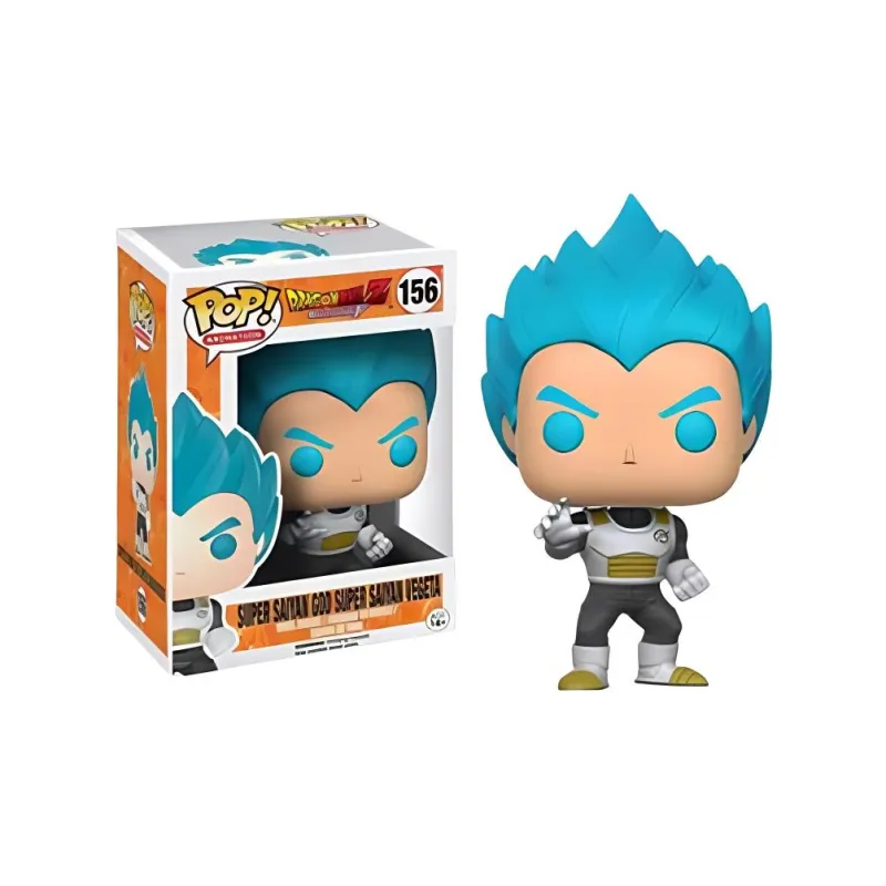 Funko Pop! Animation Dragon Ball Z Resurrection F Super Saiyan God Super Saiyan Vegeta Figure #156-2