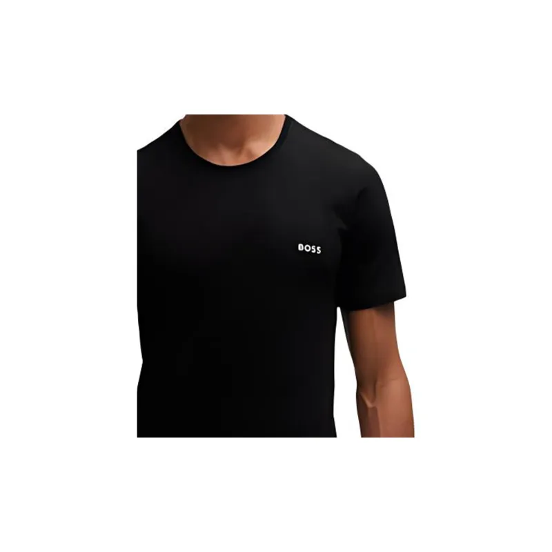 HUGO BOSS Three Pack Of Underwear T Shirts In Cotton Jersey T Shirt Men's 3 Pack-6