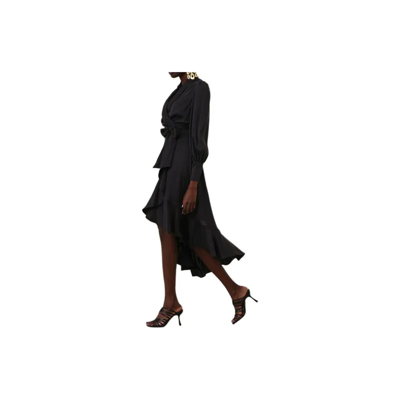 Zimmermann FW24 Long Sleeved Dress Women's Black-3