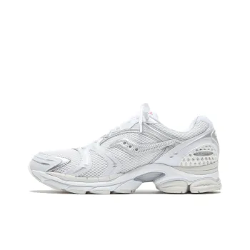 Saucony ProGrid Triumph 4 Abrasion Resistant Low Top Casual Shoes Men's White