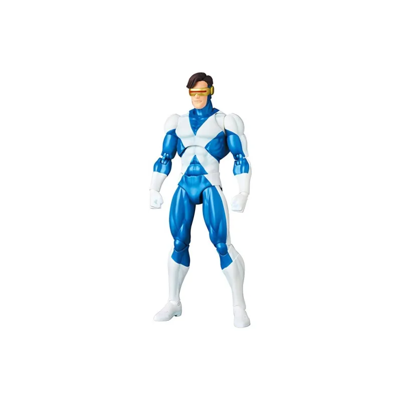 Medicom Toy Mafex No. 173 Marvel Comic Cyclops Comic Variant Suit Ver. Action Figures-2