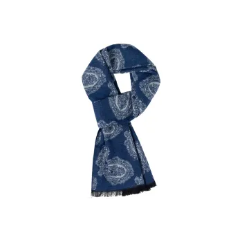 Shanghai Story 100% Mulberry Silk Knit Scarves Men's Multiple Colors