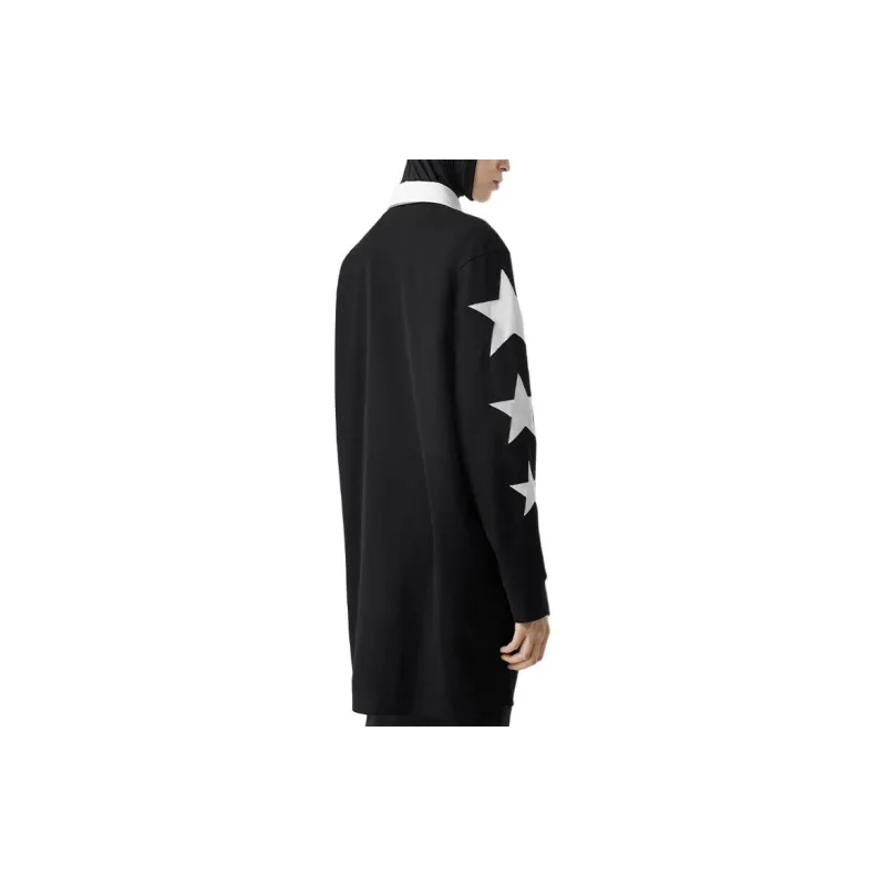 Burberry Long Sleeved Dresses Women's Black-2