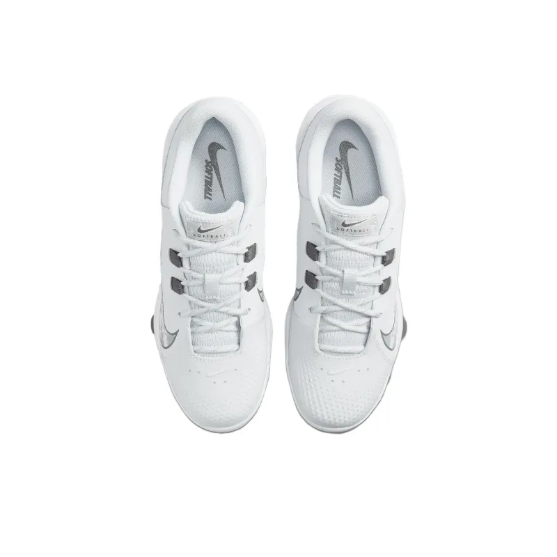 Nike Hyperdiamond 4 Pro Mcs Pure Platinum Iron Grey White Wolf Grey Women's-3