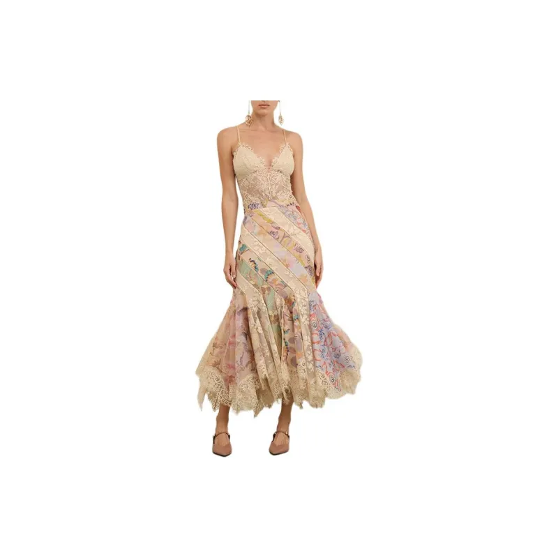 Zimmermann FW24 Casual Long Skirts Women's Multicolor-1