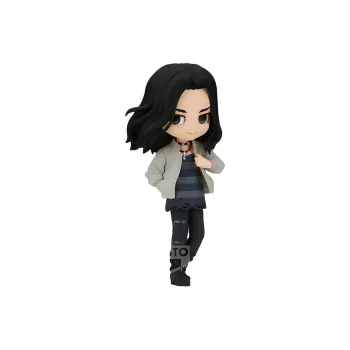 BANPRESTO Qposket Collection, Tokyo Revengers Tokyo Revengers, Kenji A Style Chibi Figures Gray Casual Wear Set