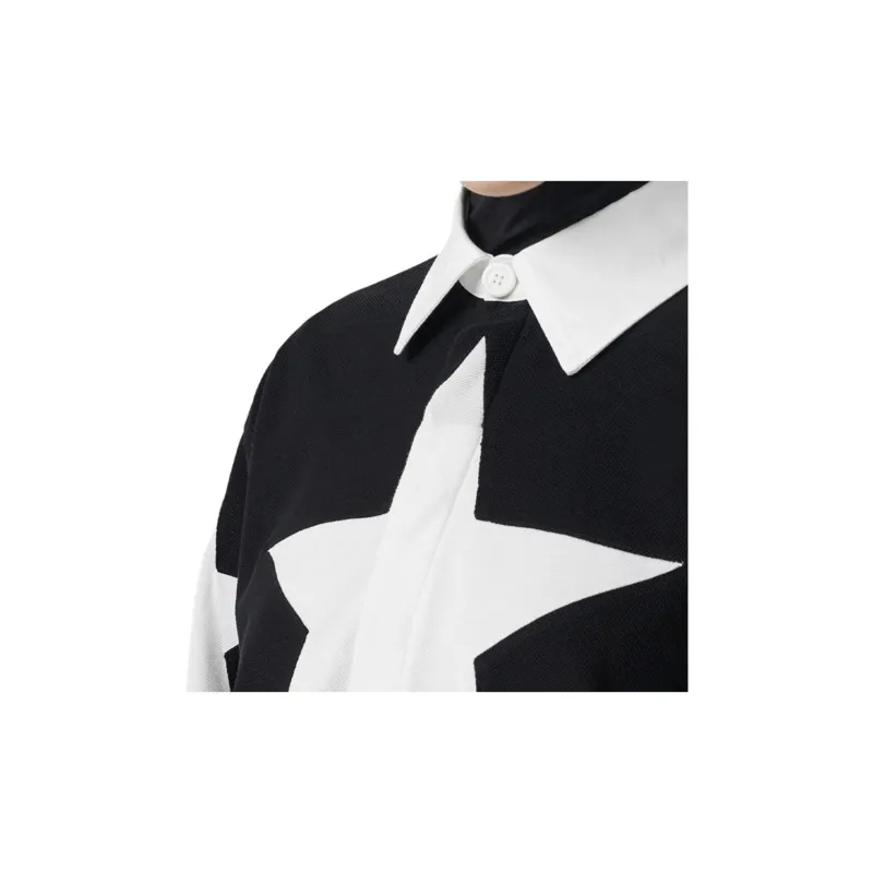 Burberry Long Sleeved Dresses Women's Black-4