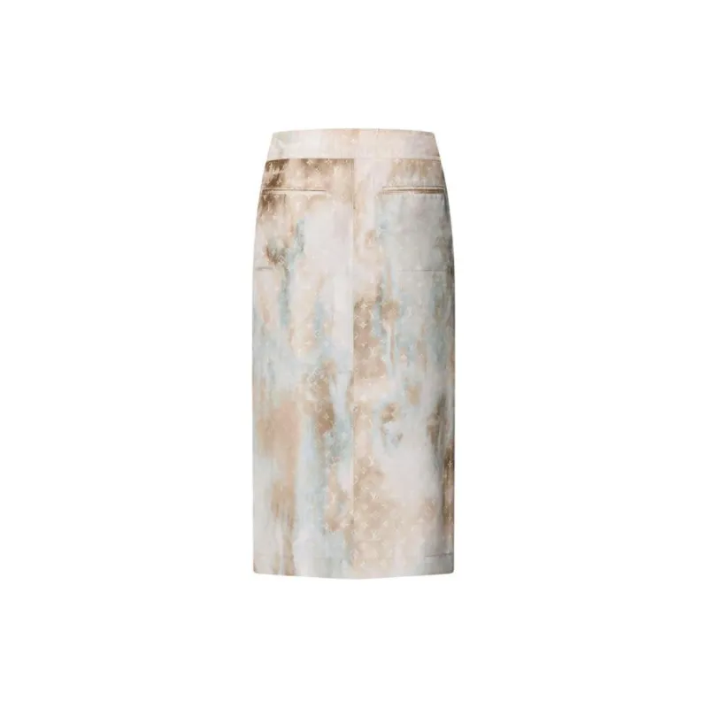LOUIS VUITTON Monogram Cloud Utility Skirt-1