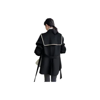 La Chapelle Coats Women's Black