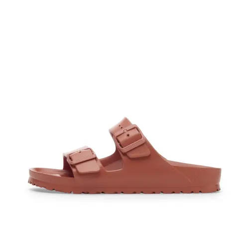 Birkenstock Arizona EVA Abrasion-Resistant Slide Slippers Unisex Rusty Brown