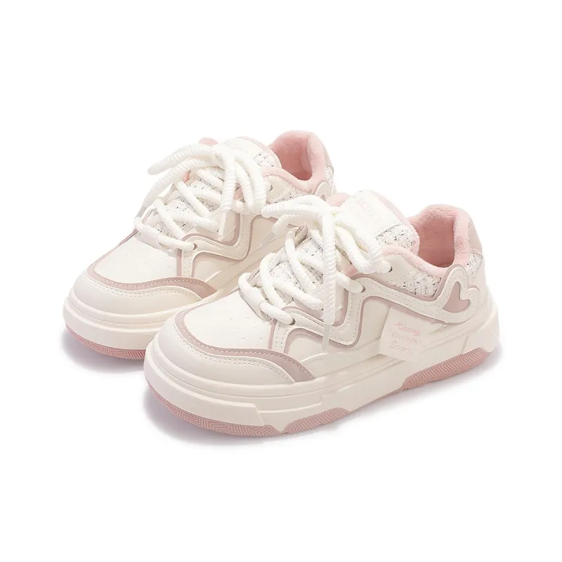 MKTKM Slip-Resistant Cushioning Wear-Resistant Lightweight Height-Increasing Low-Top Skateboard Shoes Women's-9