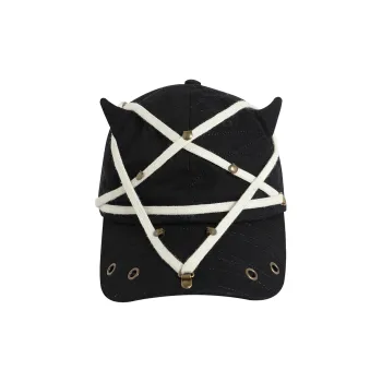 DND4DES Washable Denim Large Head Circumference Wide Brim Adjustable Baseball Caps Unisex