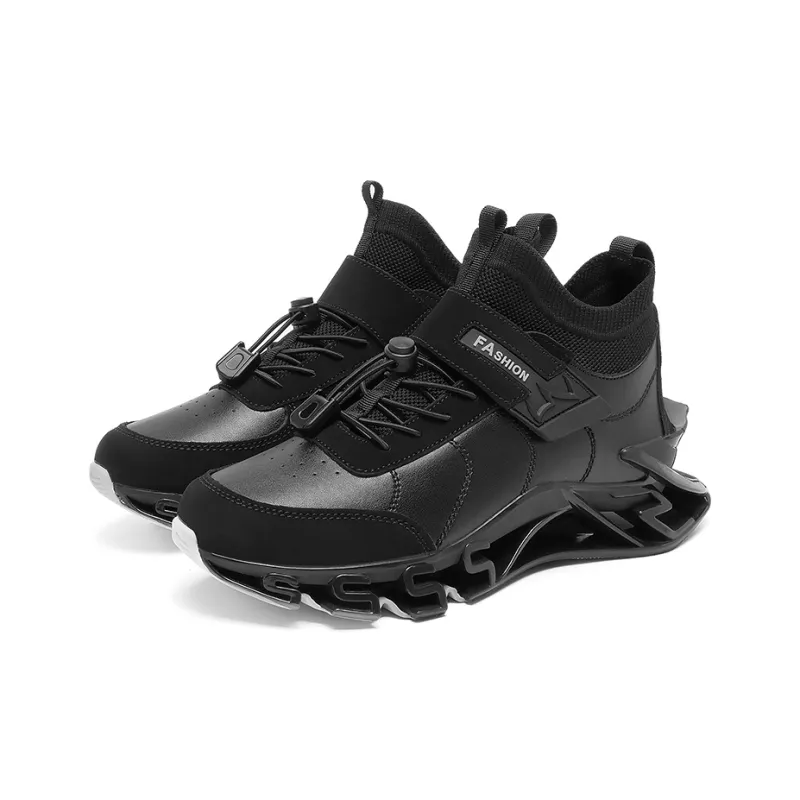 OFF-WIERAH Non-slip Breathable And Wear-resistant High-Top Casual Running Shoes Men's-5