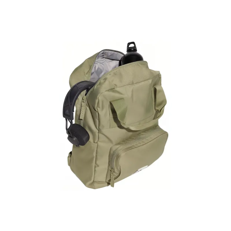 Adidas Recycled Polyester Backpack Regular Unisex Light Green-3