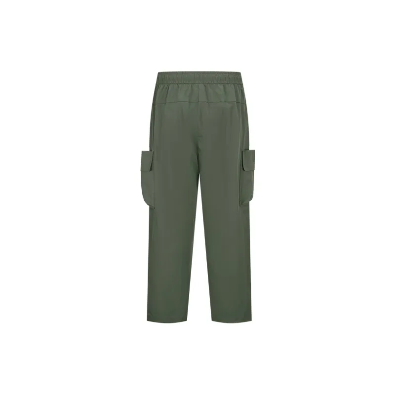 Reebok Casual Pants Unisex Dark Army Green-1