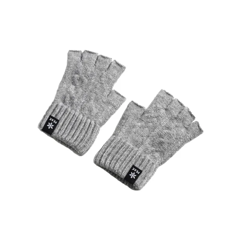 PEAK Acrylic Knit Gloves Unisex Black-2