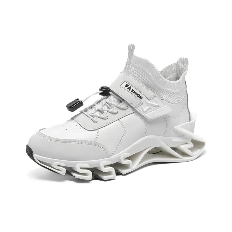 OFF-WIERAH Non-slip Breathable And Wear-resistant High-Top Casual Running Shoes Men's-1