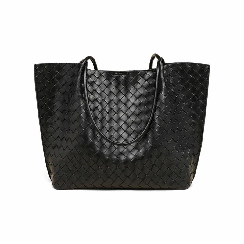 MILLIE'S Cow Leather Handbag, Shoulder Bag, Tote Bag, Shopping Bag Regular Women's Multicolor-3