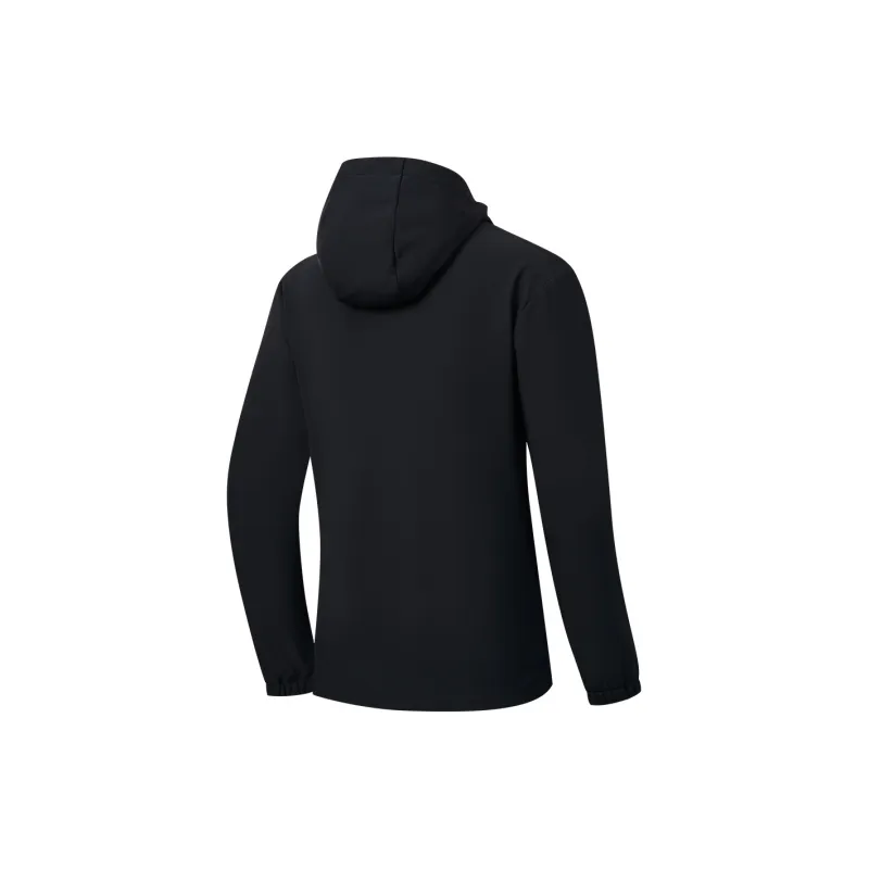Erke Variety Training Collection Trench Coat Men's Jet Black-1