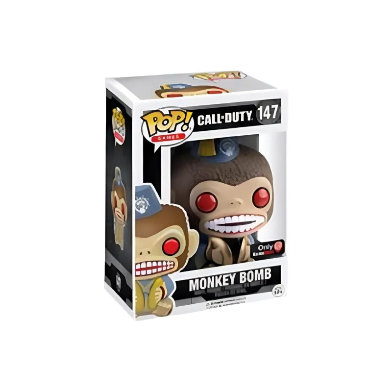 Funko Pop! Games Call Of Duty Monkey Bomb GameStop Exclusive Figure #147-1