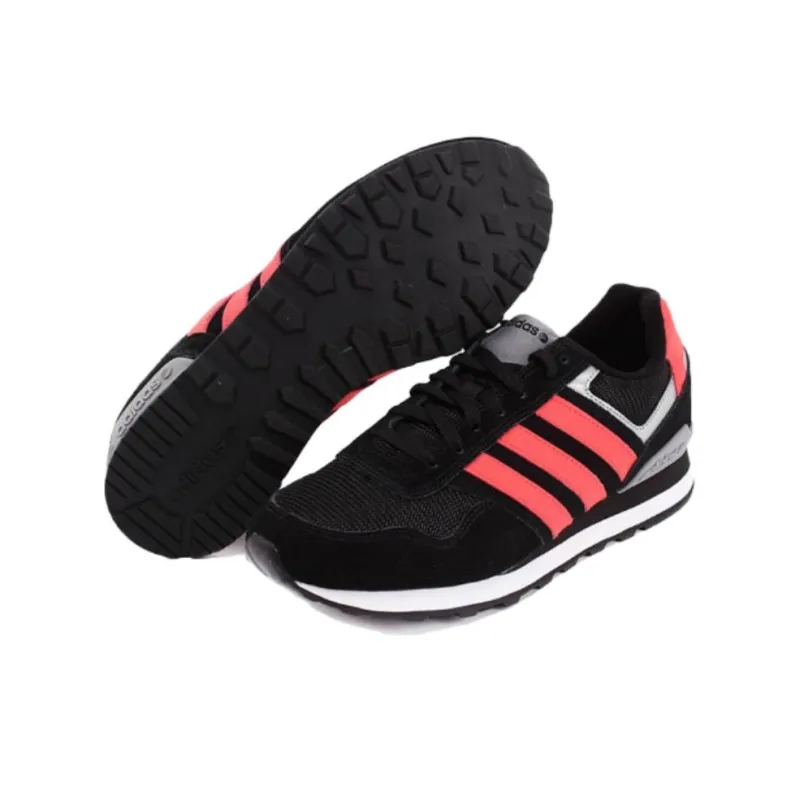 Adidas Neo 10K Anti Slip Wear Resistant Low Top Casual Shoes Men's Black-3