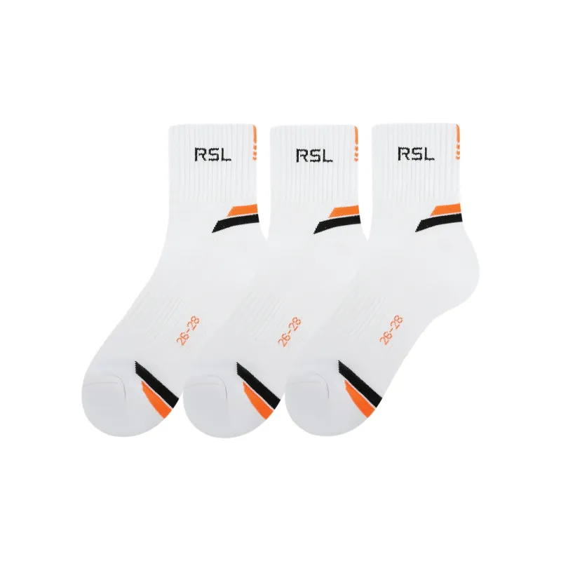 RSL Mid Calf Socks Unisex Combo Set-7