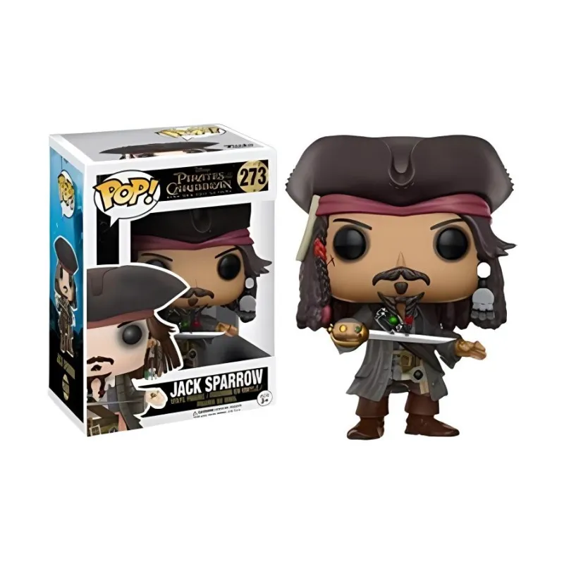 Funko Pop! Disney Pirates Of The Caribbean Dead Men Tell No Tales Jack Sparrow Figure #273-3