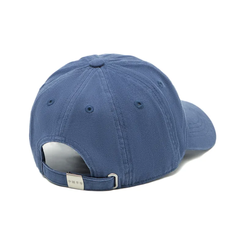 LiNing Cotton Baseball Caps Unisex Matte Gray Blue-2