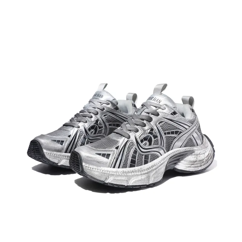 CEDAR HAN Breathable Lightweight Height Increasing Low Top Vintage Basketball Shoes Unisex-6
