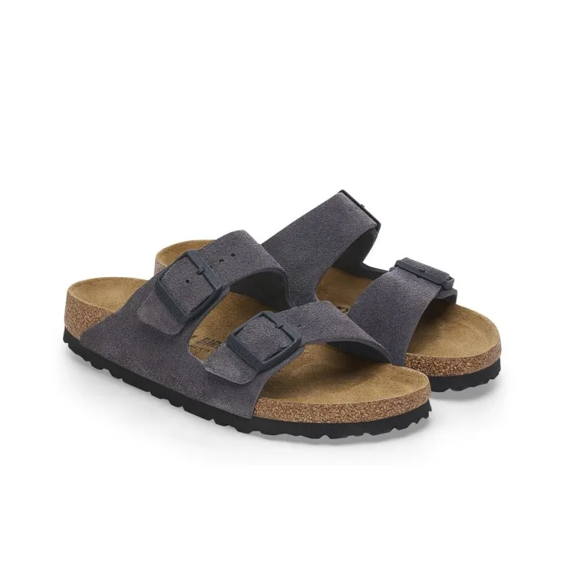Birkenstock Arizona EVA Abrasion Resistant Slide Slippers Unisex Blue Gray-2