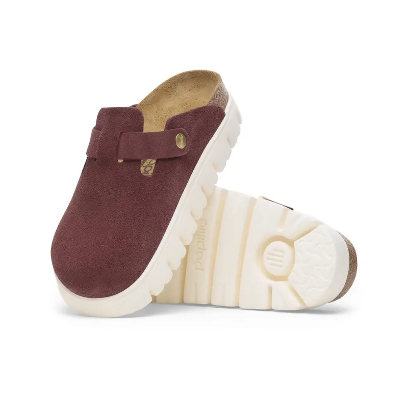 Birkenstock EVA Abrasion Resistant Closed Toe Slippers Women's Brick Red-4