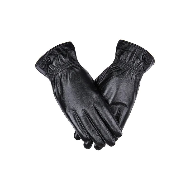 BISON DENIM Sheepskin Gloves Women's-2