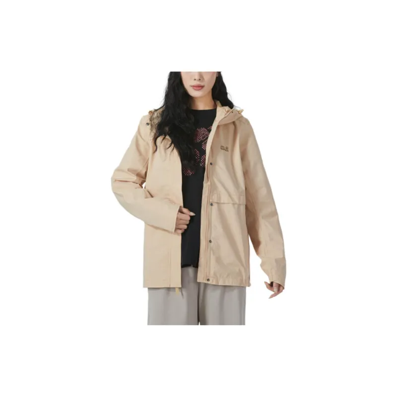 Jack Wolfskin Jackets & Coats Women's Khaki-2