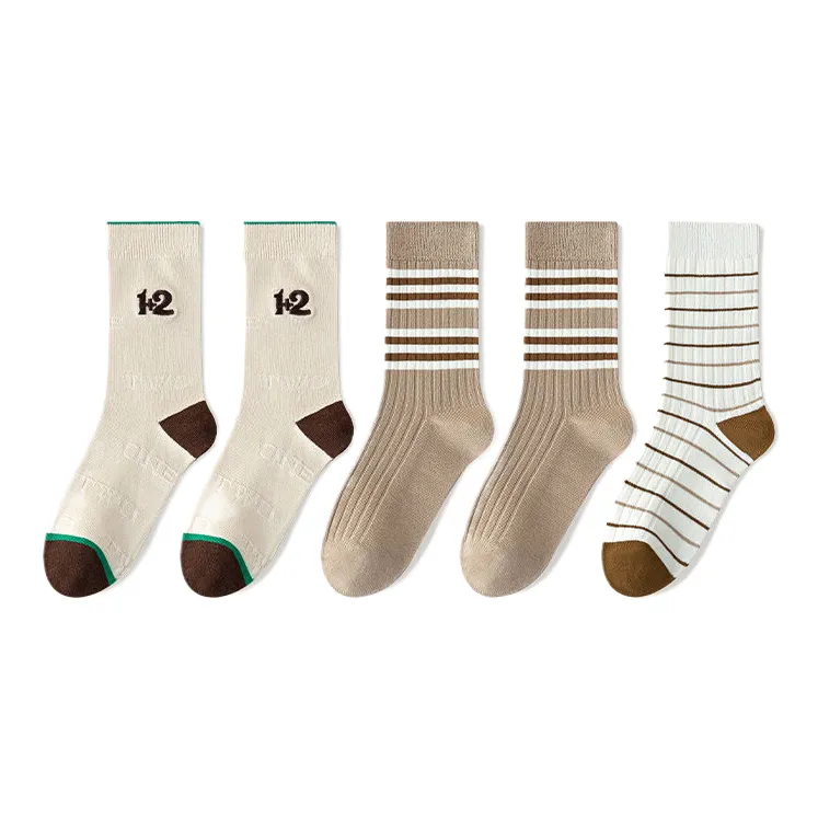 Lan Miao Mid Calf Socks Women's 5 Pack-1