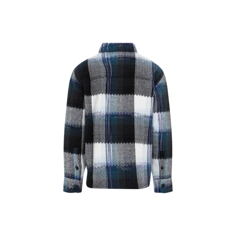 MISSONI Long Sleeved Checked Overshirt-1
