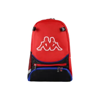 Kappa Polyester Backpack Regular Unisex Red