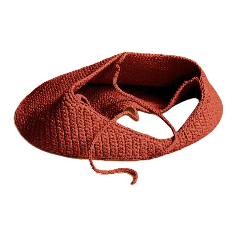 KHAITE Raffia Handbag Medium Size Women's Brown-2