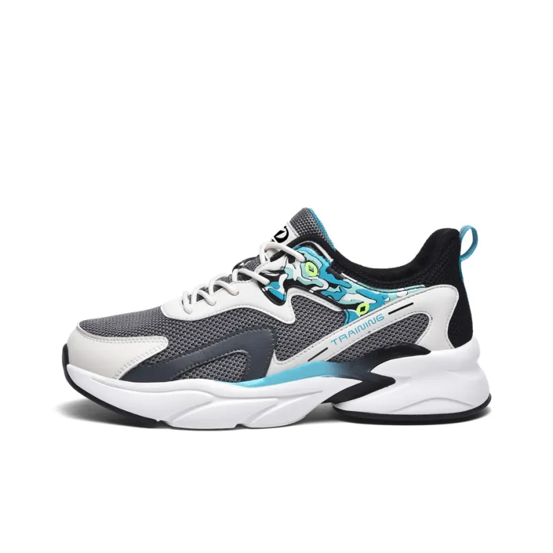 PALATIAL Cushioned Slip Resistant Abrasion Resistant Low Top Chunky Sneakers Men's-27