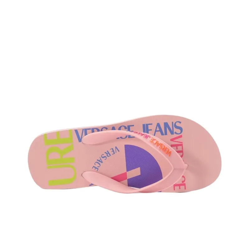 VERSACE JEANS COUTURE Flip Flops Women's Pink-4